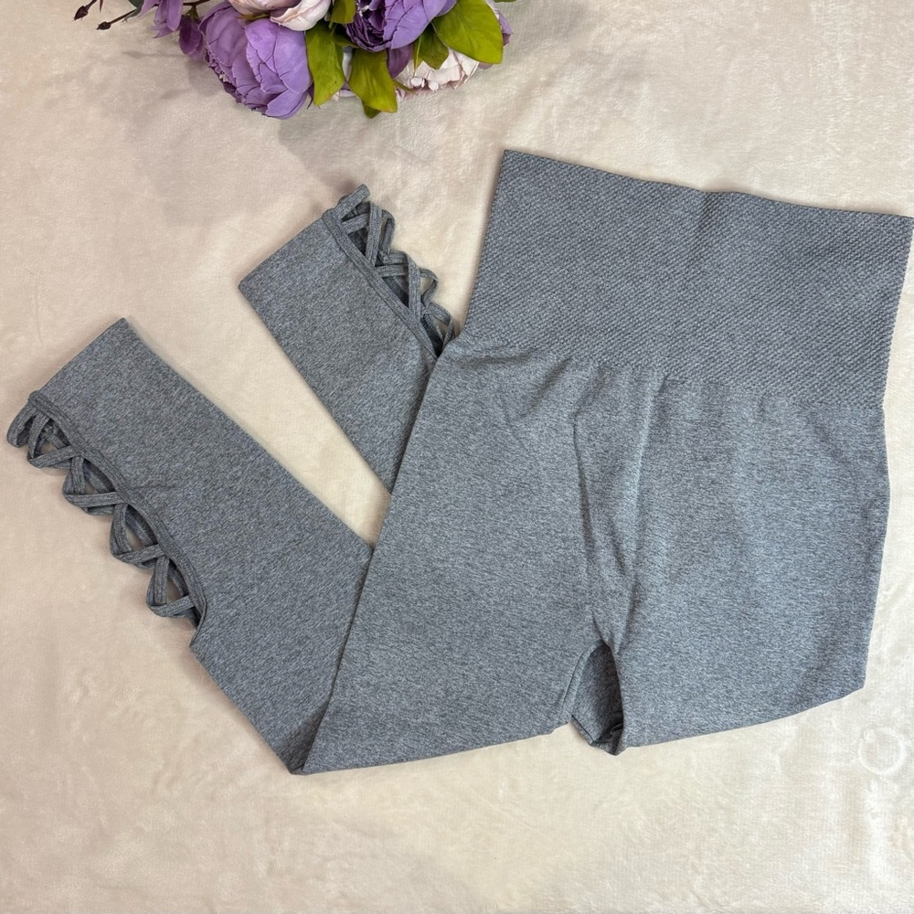 NEW Zenana High Waist Tummy Control Seamless Leggings - Picture 7 of 9